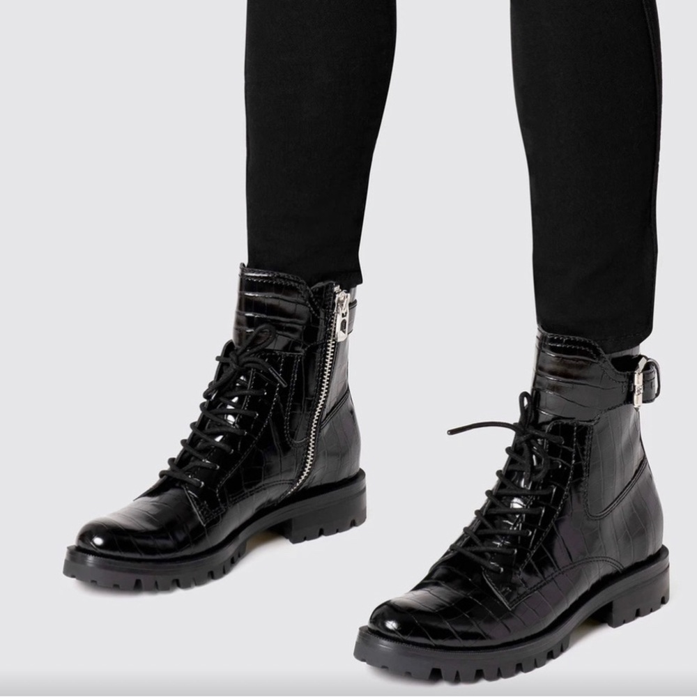 Dolce vita Croc combat boots